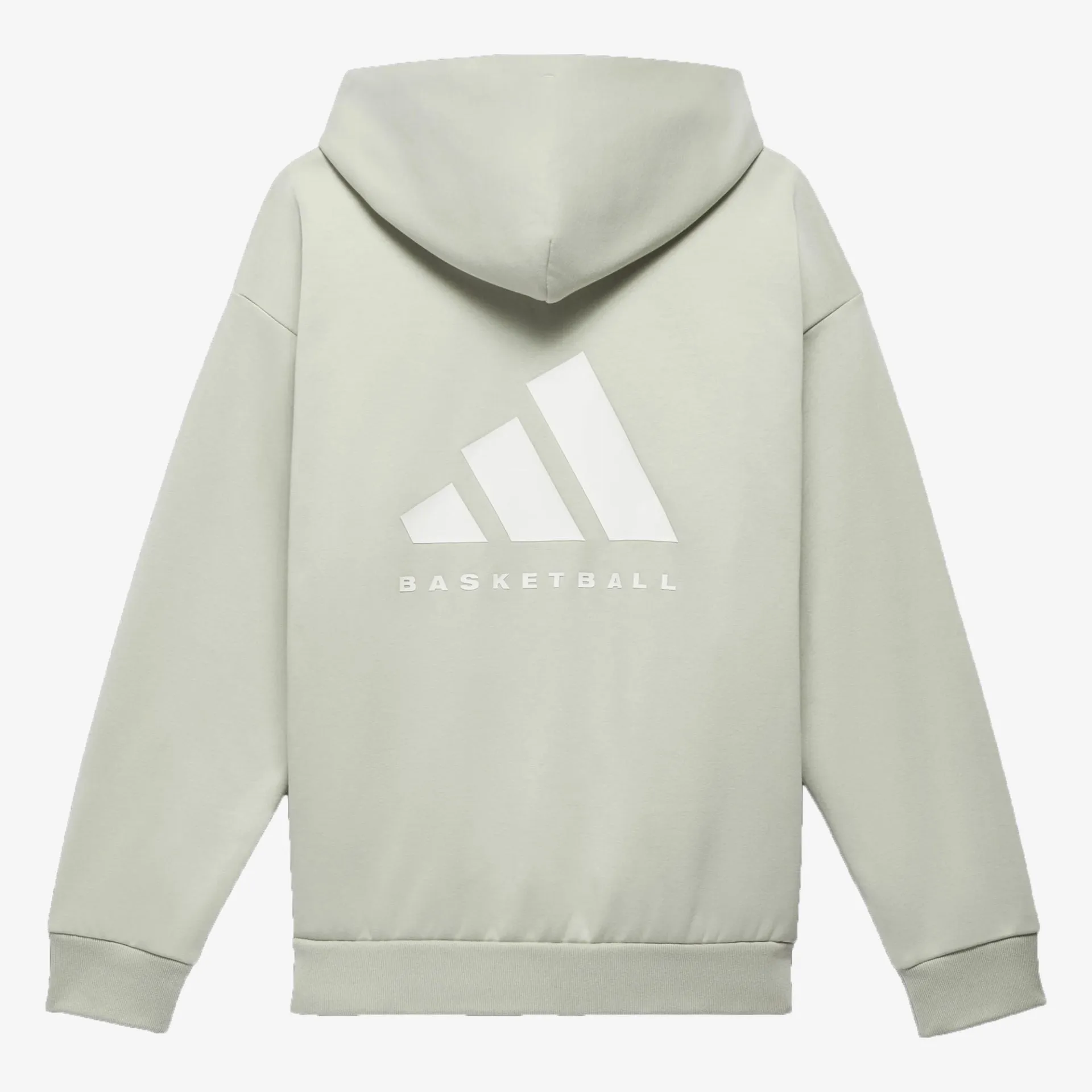 Adidas | BASKETBALL HOODIE  { HALO GREEN