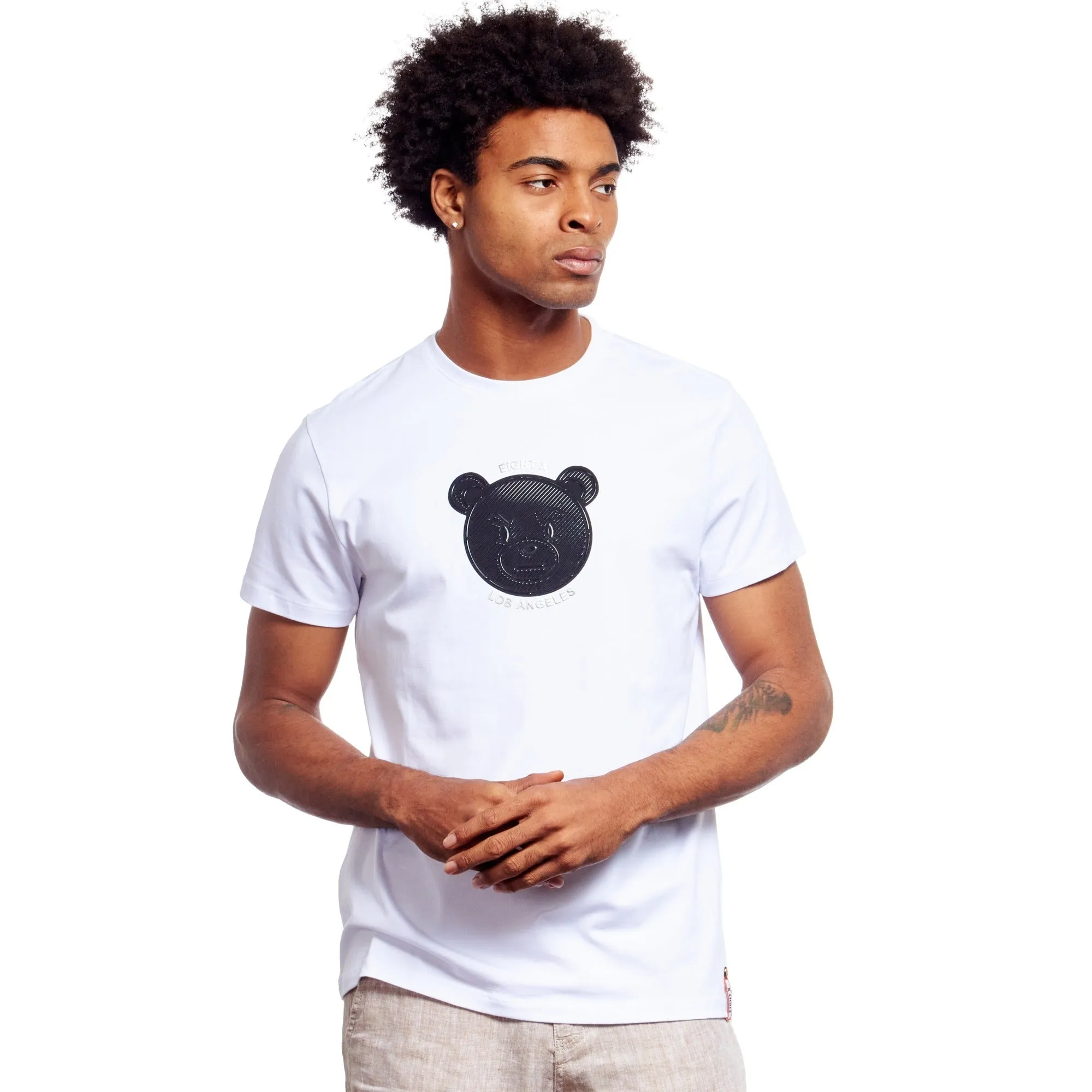 Bad News Bear Graphic T-Shirt - White