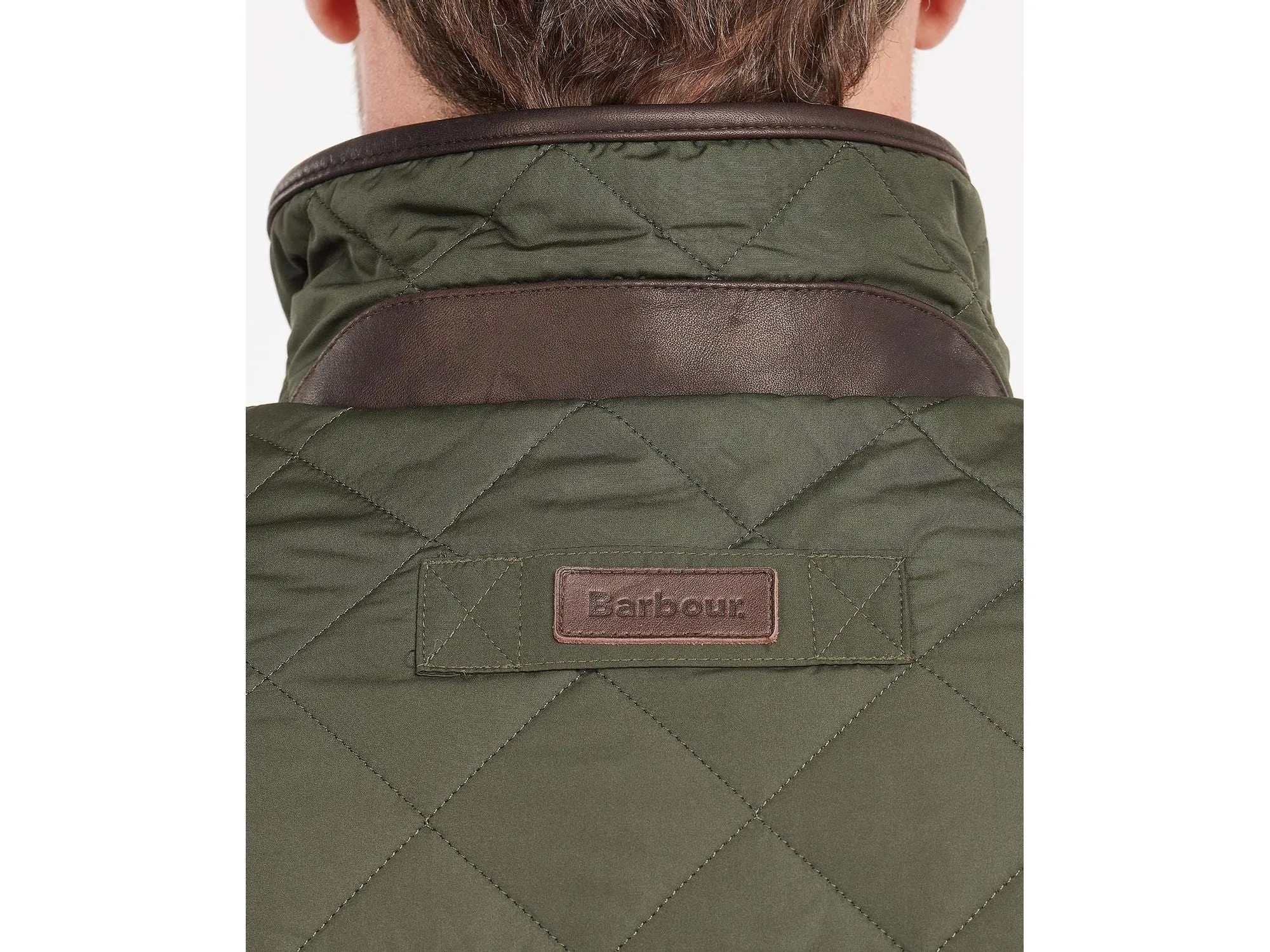 Barbour Devon Quilted Jacket In Sage