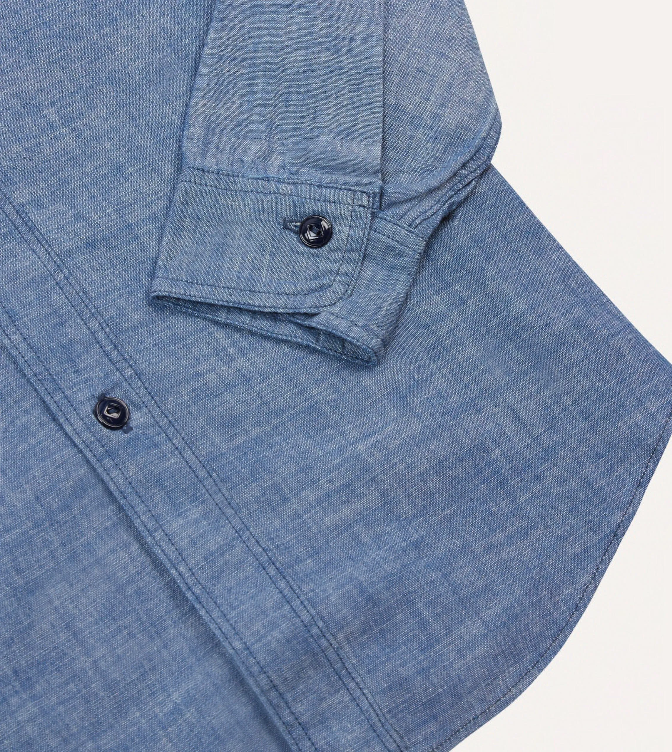 Big Yank '1942' Indigo Chambray Shirt