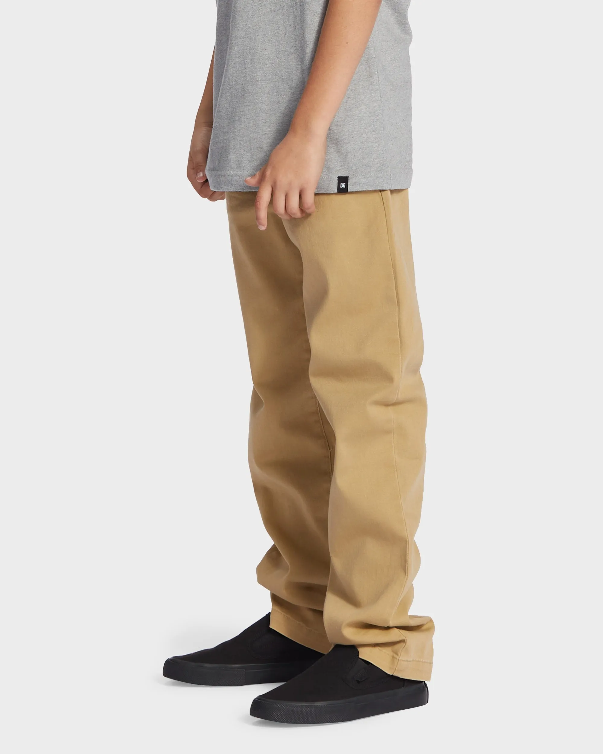 Boys 8-16 Worker Relaxed Chino Pants