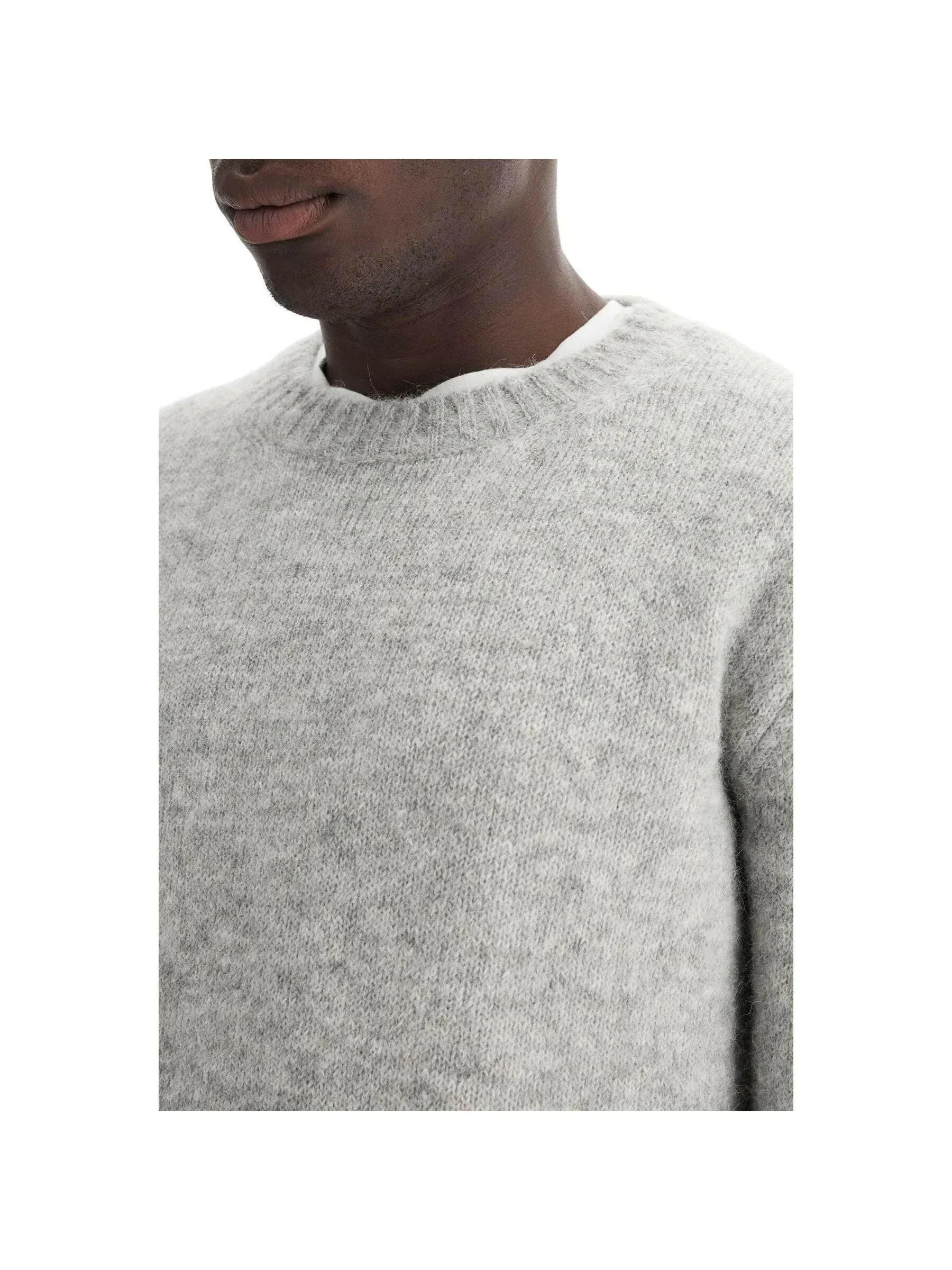 Brushed Alpaca Knit Sweater