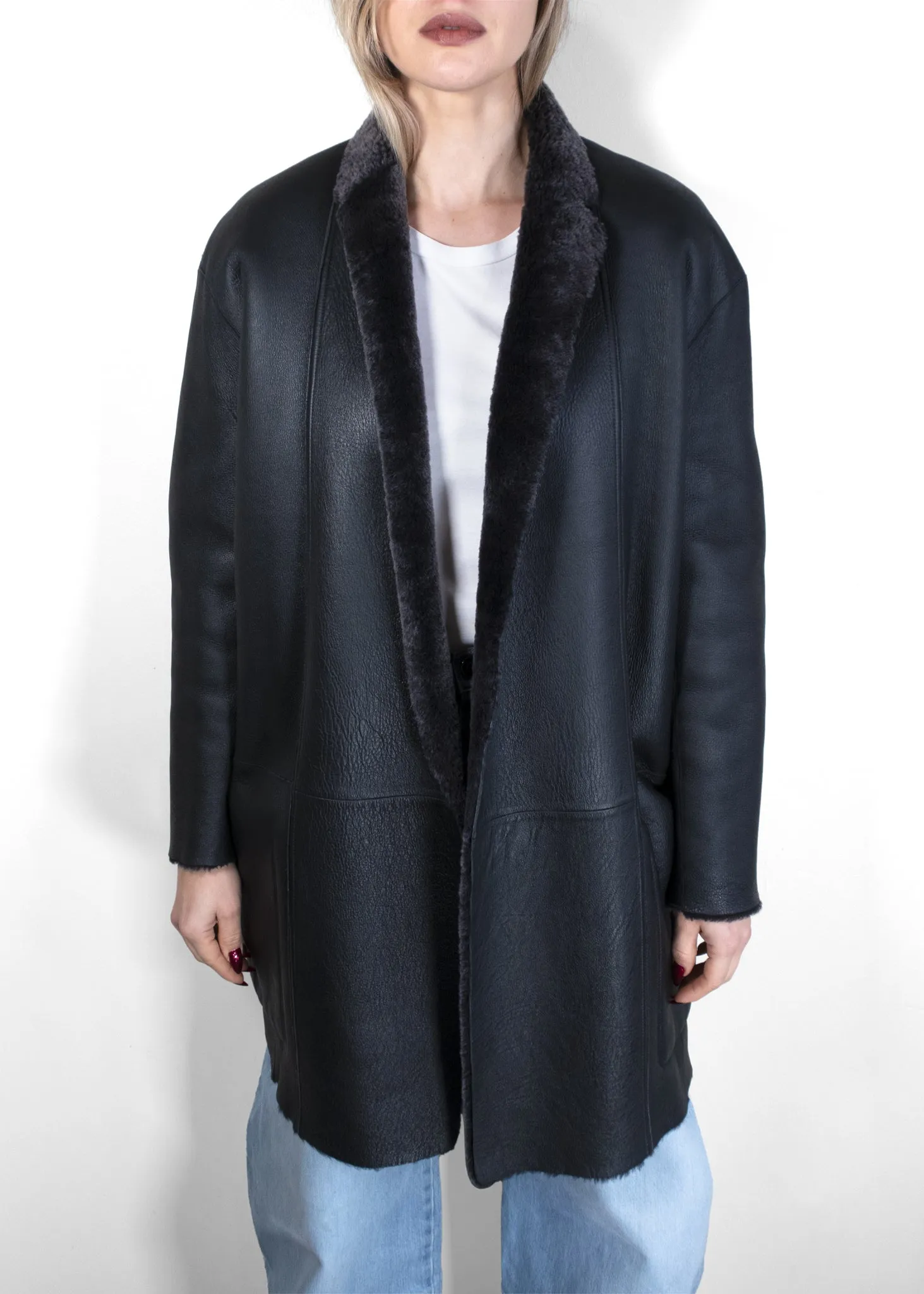 Celine Reversible Shearling Coat