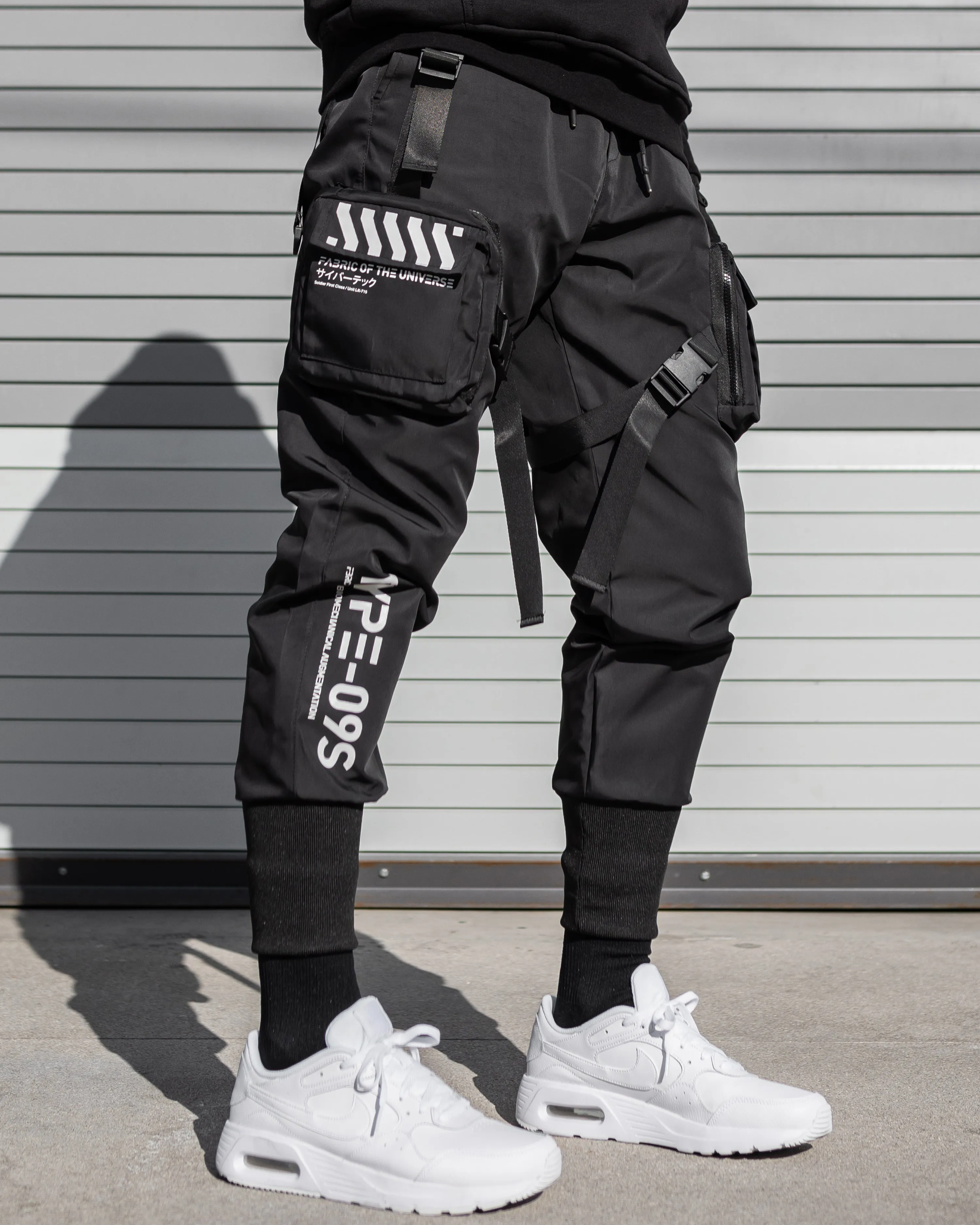 CG-Type 09S Black Cargo Pants