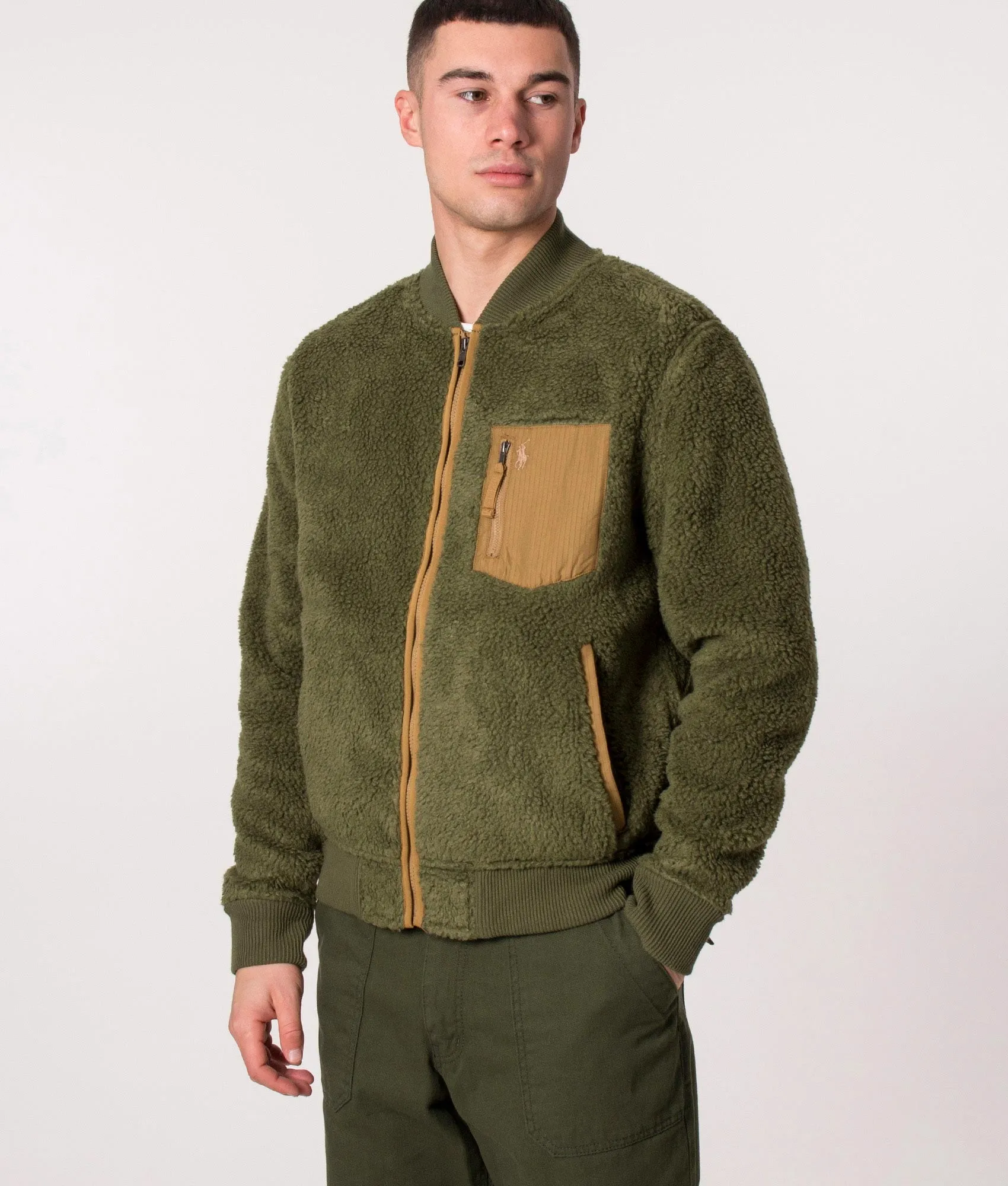 Chest Pocket Fleece Jacket