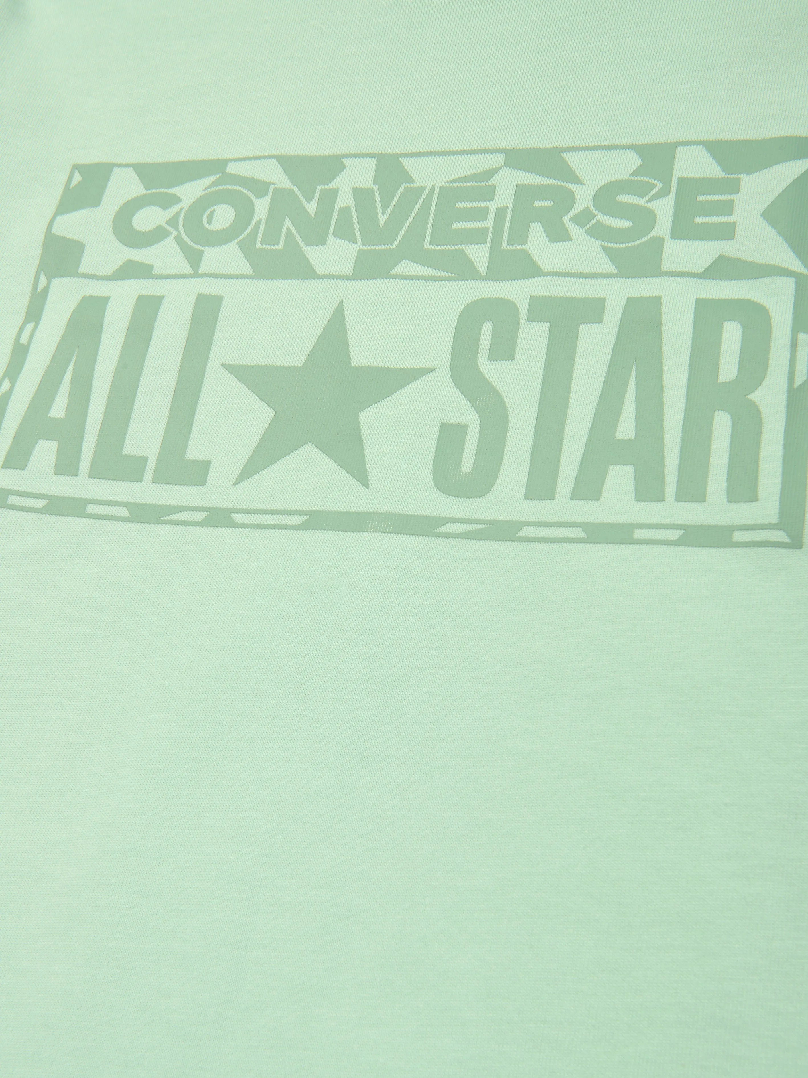 Converse Boys Lifestyle Loose Fit T-Shirt in Green