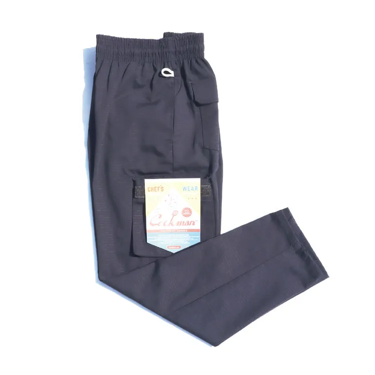 Cookman Chef Pants Cargo - Ripstop : Navy