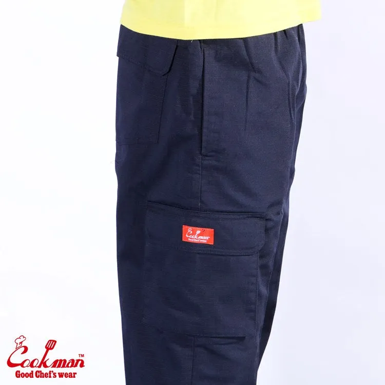 Cookman Chef Pants Cargo - Ripstop : Navy