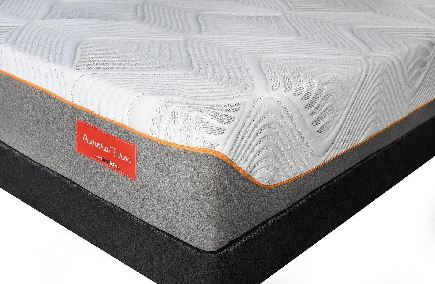 Double Aurora Firm Mattress 14" Thick Mattress with Nano Coils