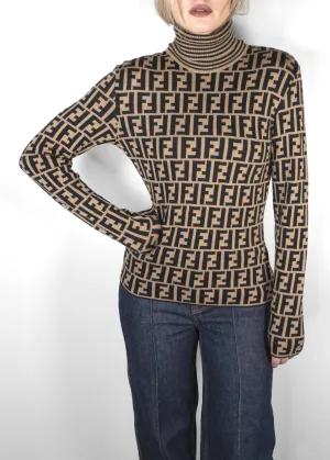 Fendi Zucca Knit Sweater