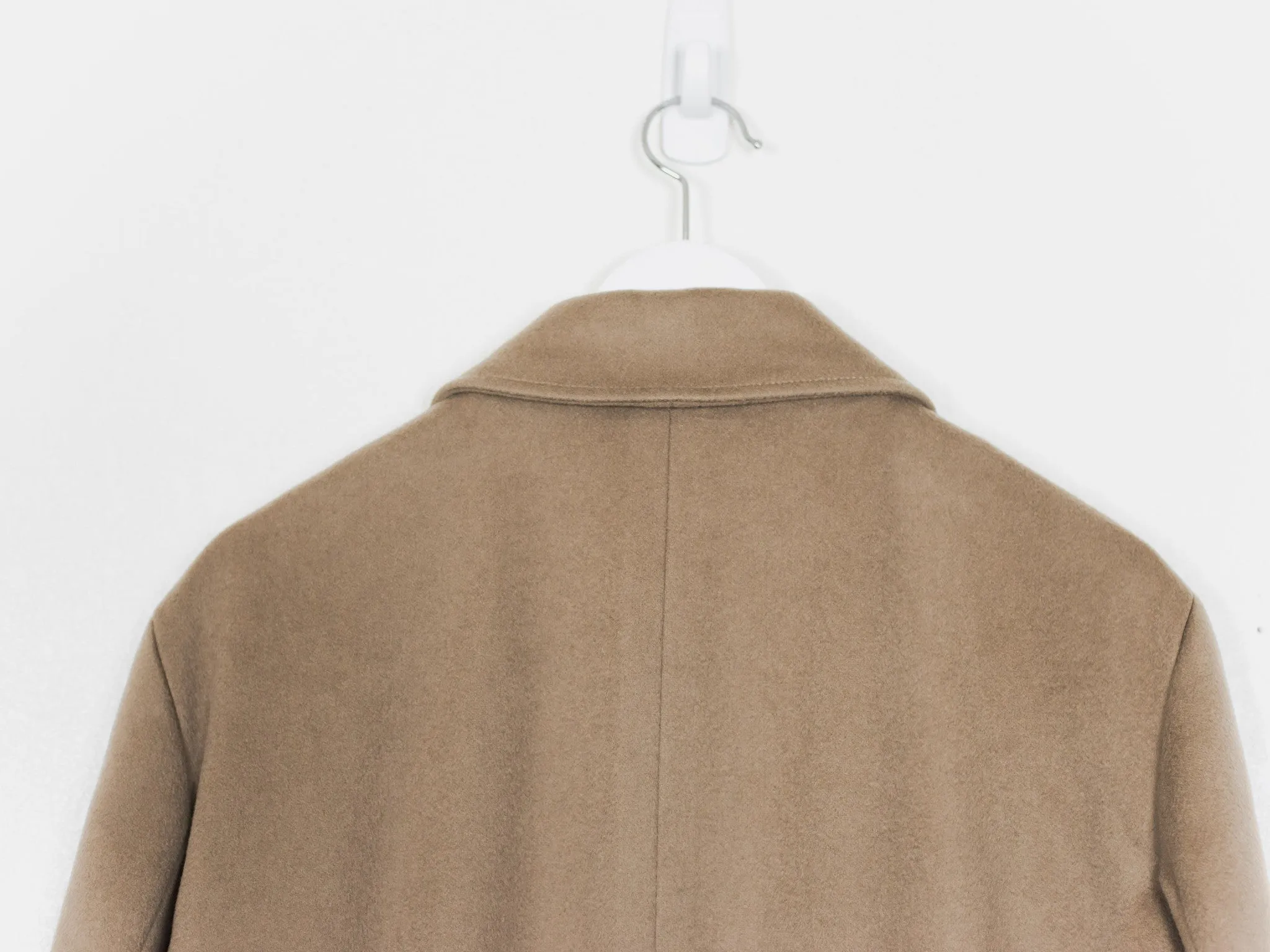 Helmut Lang Camel Mac Coat