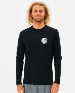 Icons Of Surf Long Sleeve UV Tee - Black