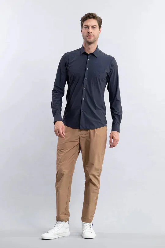 ID24222-Duno Navy Demo Shirt