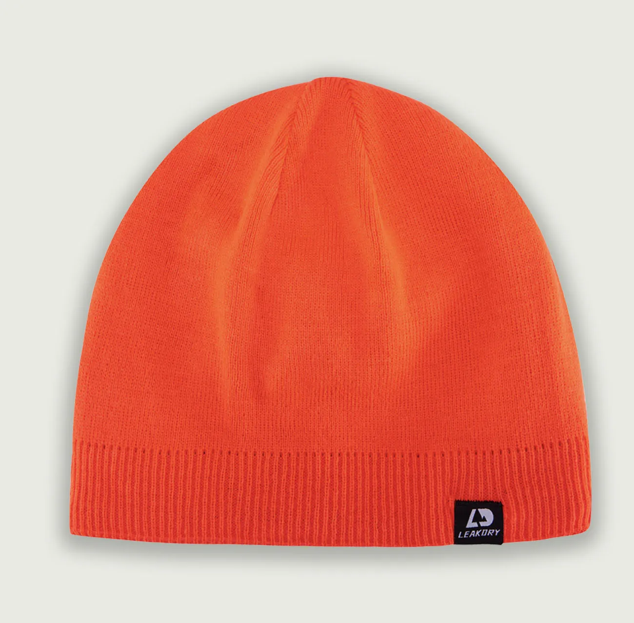 LEAKDRY Waterproof Windproof Breathable Beanie Hats Orange