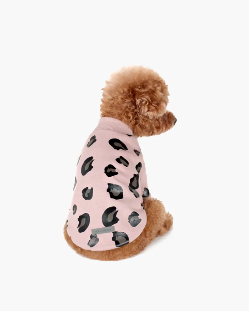 Leopard Print Dog Sweatshirt (FINAL SALE)