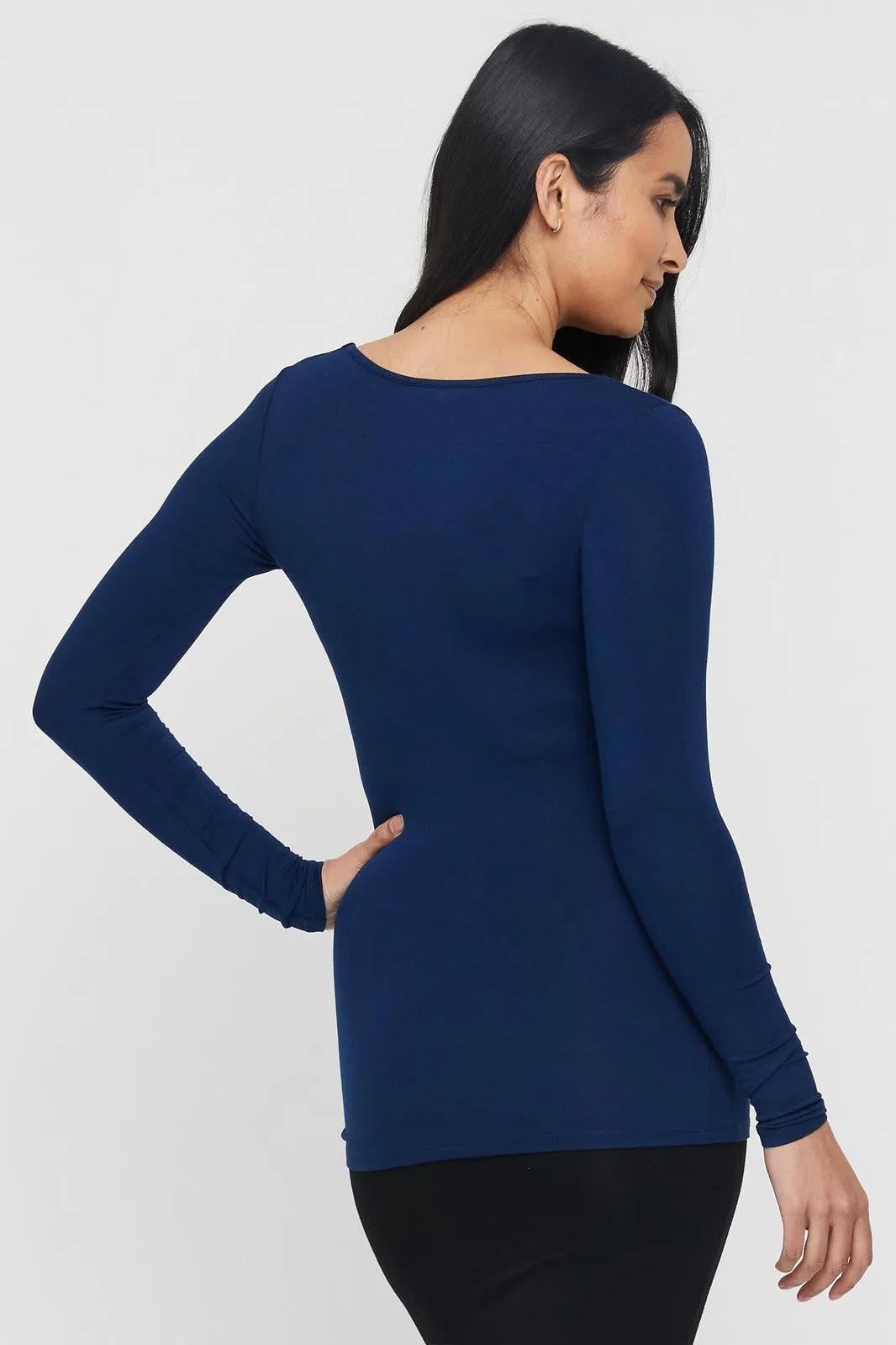 L/S Layering Top - Navy