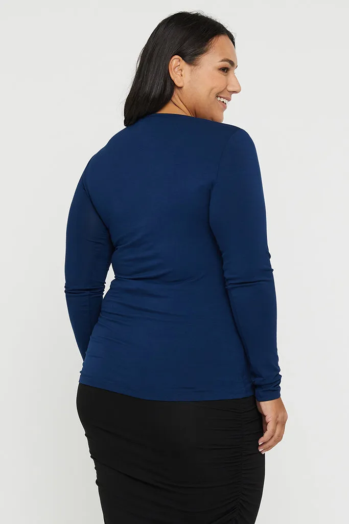 L/S Layering Top - Navy