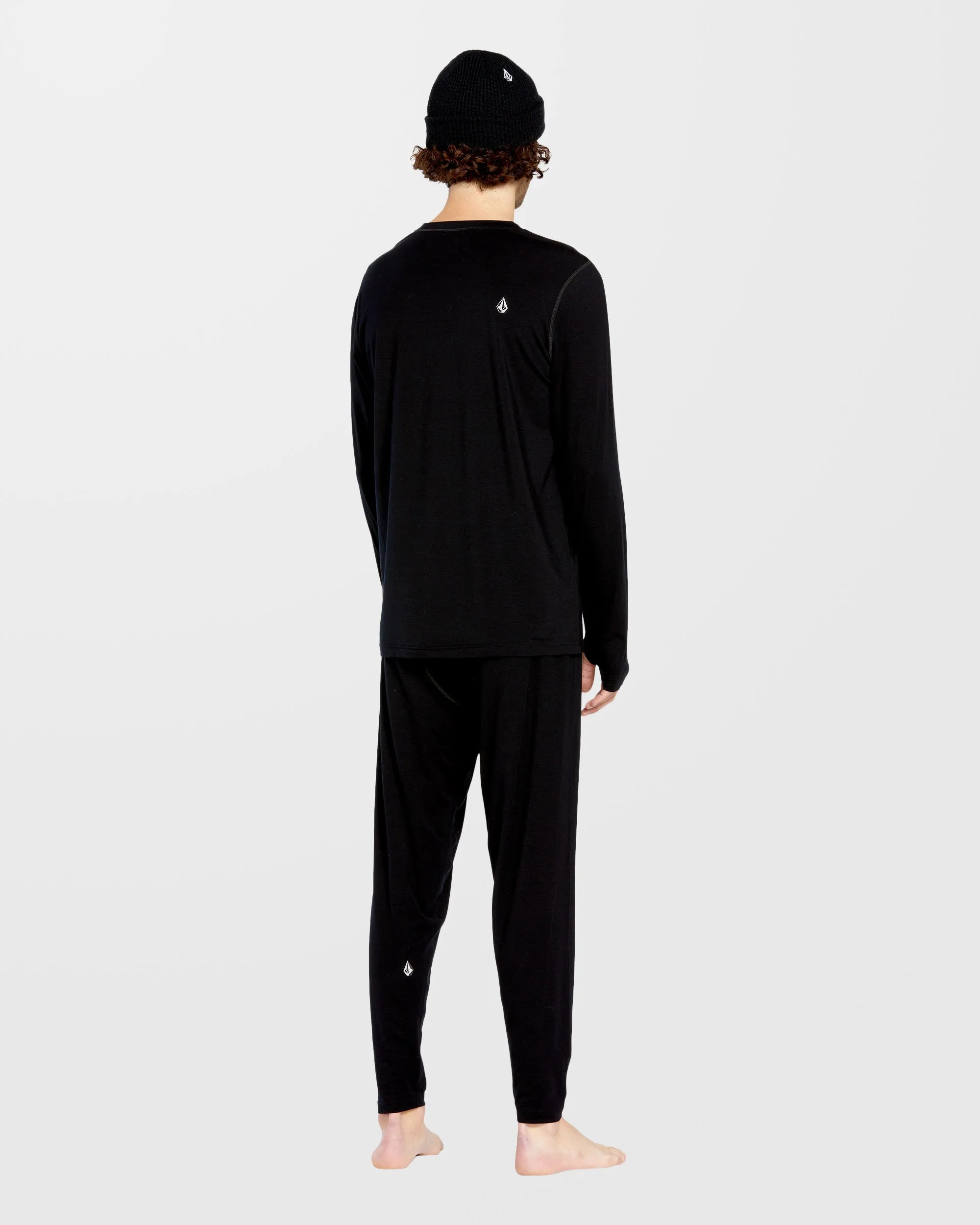 M Merino Blend Base Layer Trousers - Black