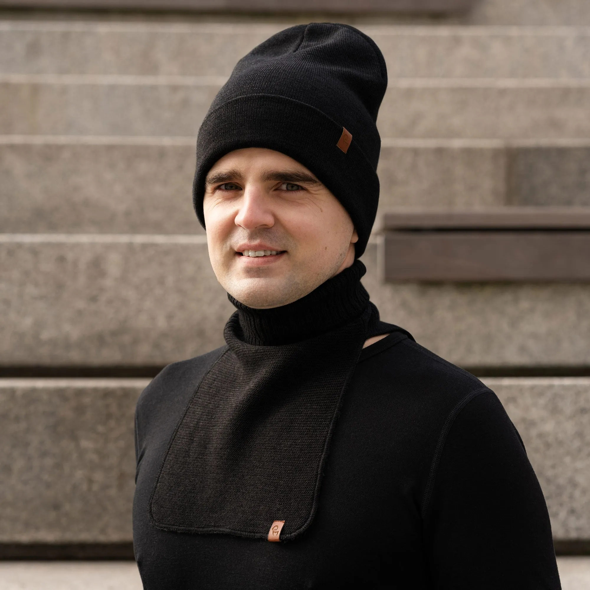 Men's Knit Dickie Neck Warmer Merino