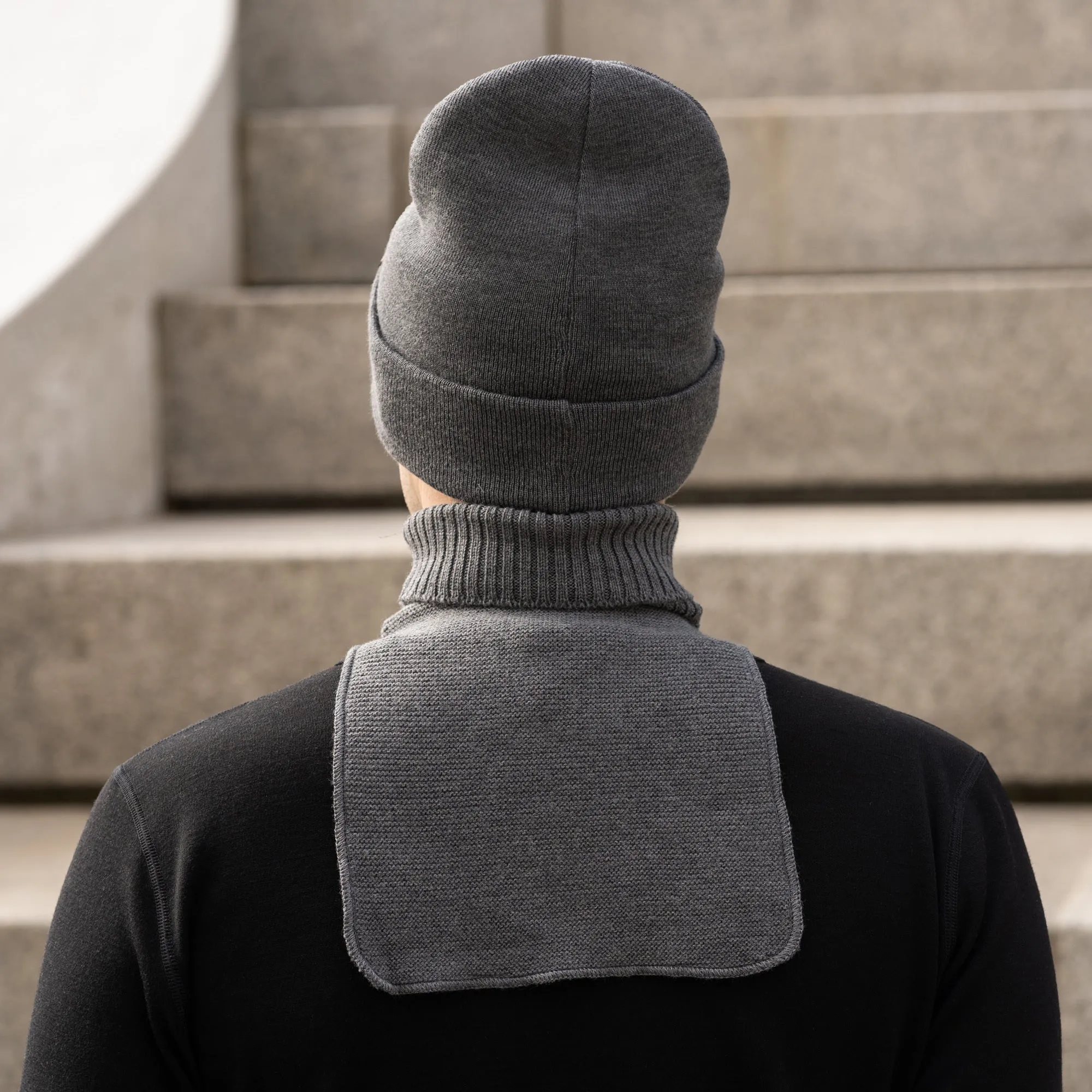 Men's Knit Dickie Neck Warmer Merino