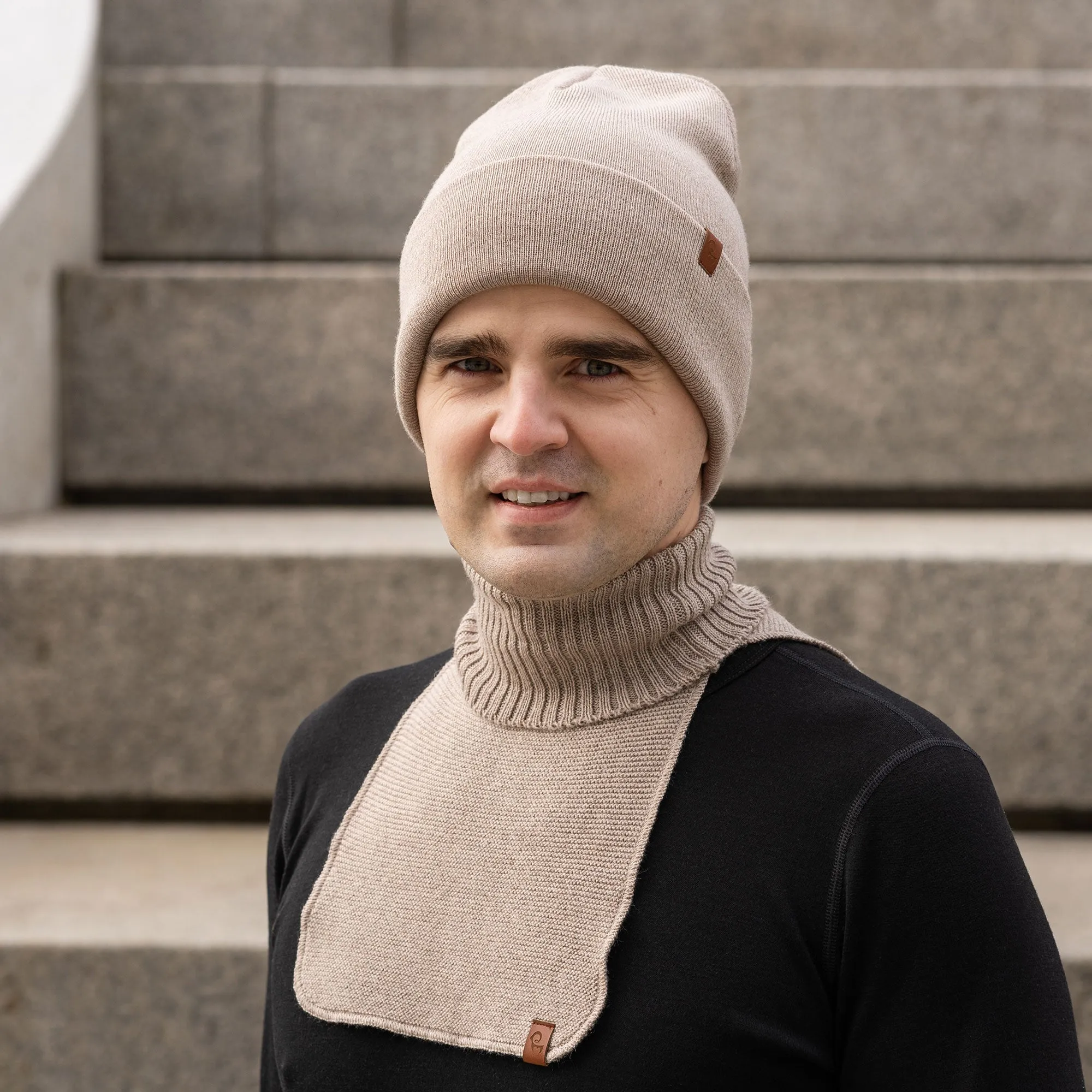 Men's Knit Dickie Neck Warmer Merino