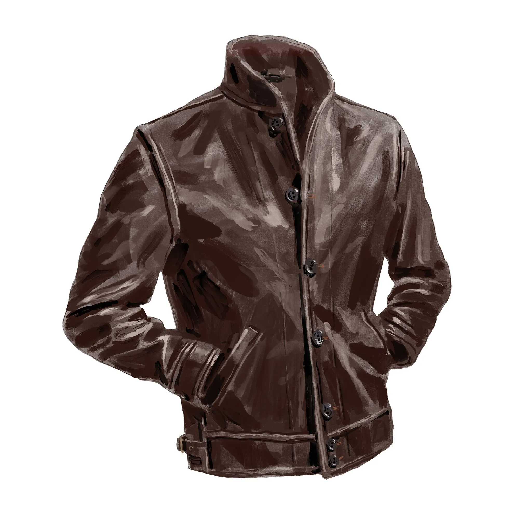 Mercer Street Leather Jacket