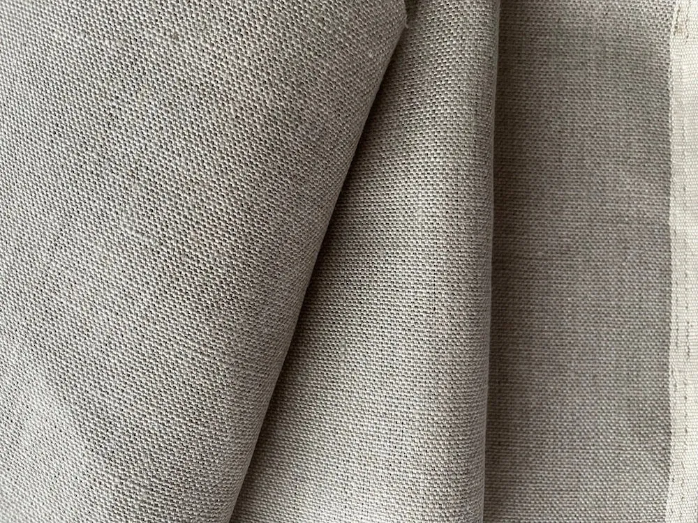 Natural Flax Linen Canvas (Made in Europe)