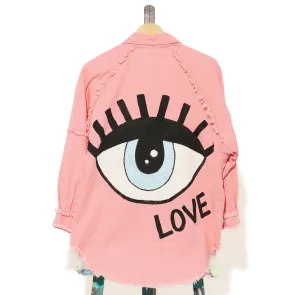 Original Art Sadhana Bruçó Pink Jacket “Good Luck Collection”