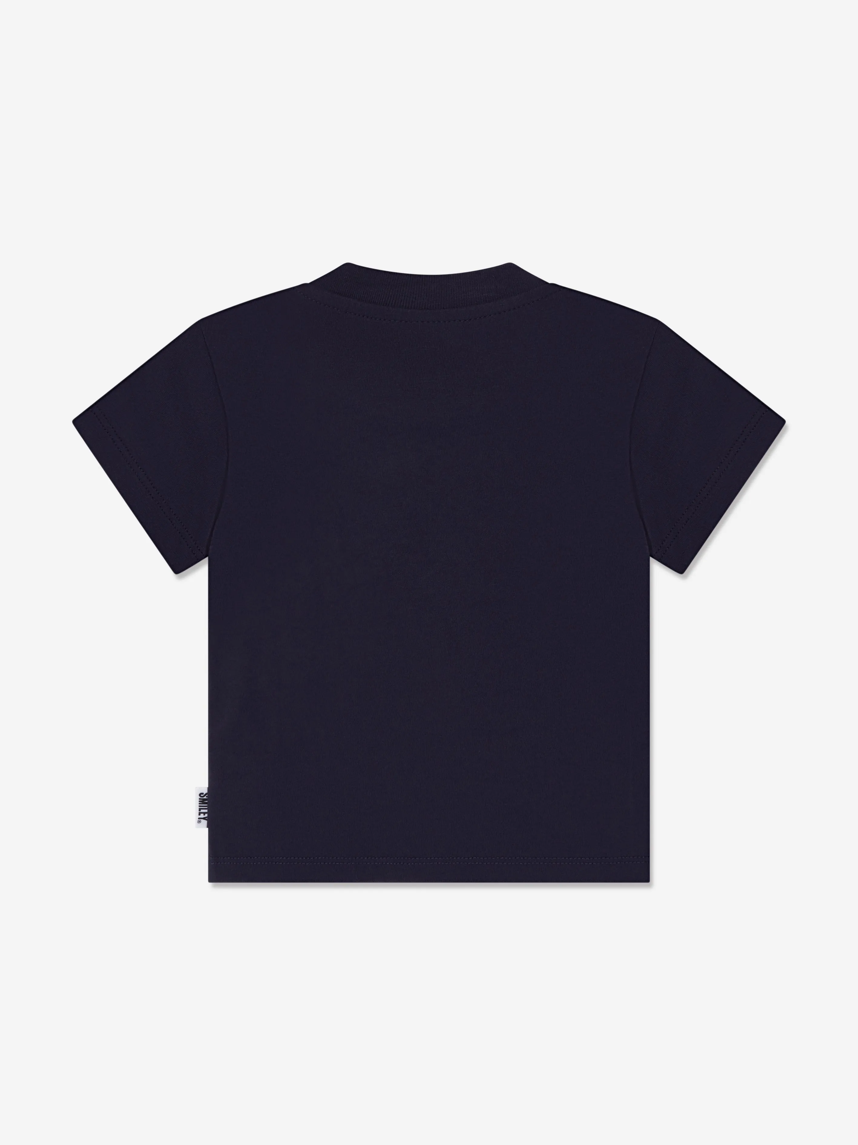 Palm Angels Baby Boys Smiley Bear T-Shirt in Navy