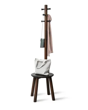 Pillar Stool and Coat Rack