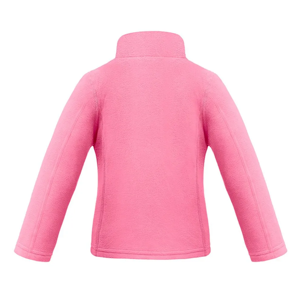 Poivre Blanc Girls Micro Fleece Jacket - Orchid Pink