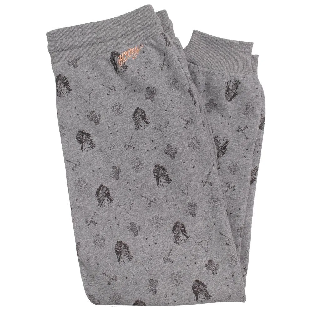 "Plains Jogger" Grey w/Black Pattern