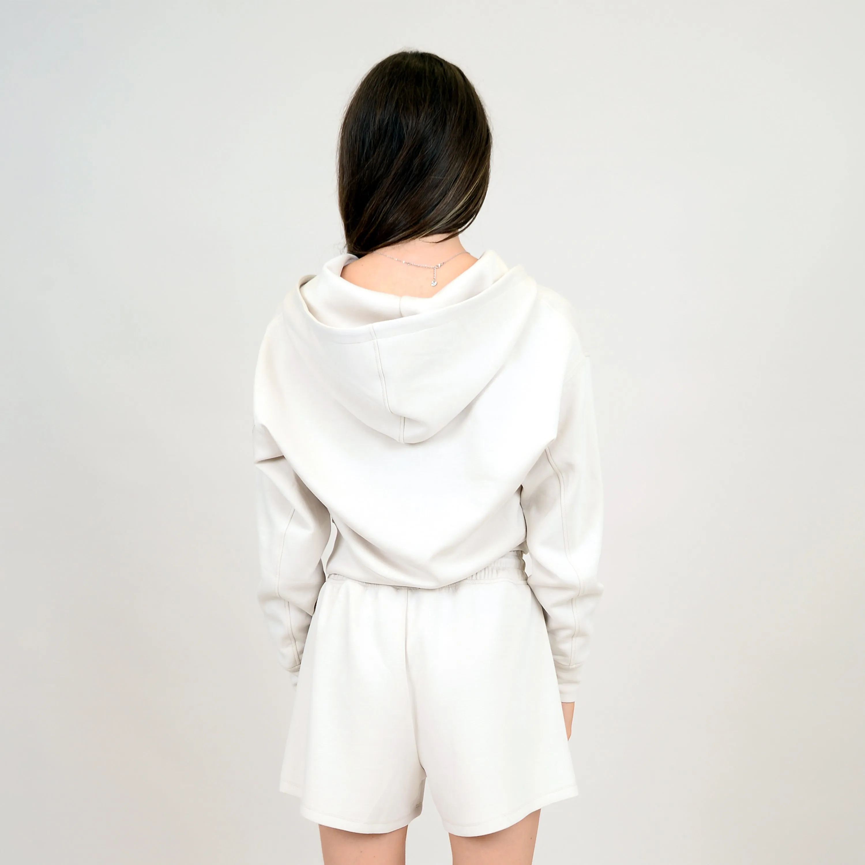 RD STYLE - Hadelyn Soft Scuba Zip Hoodie