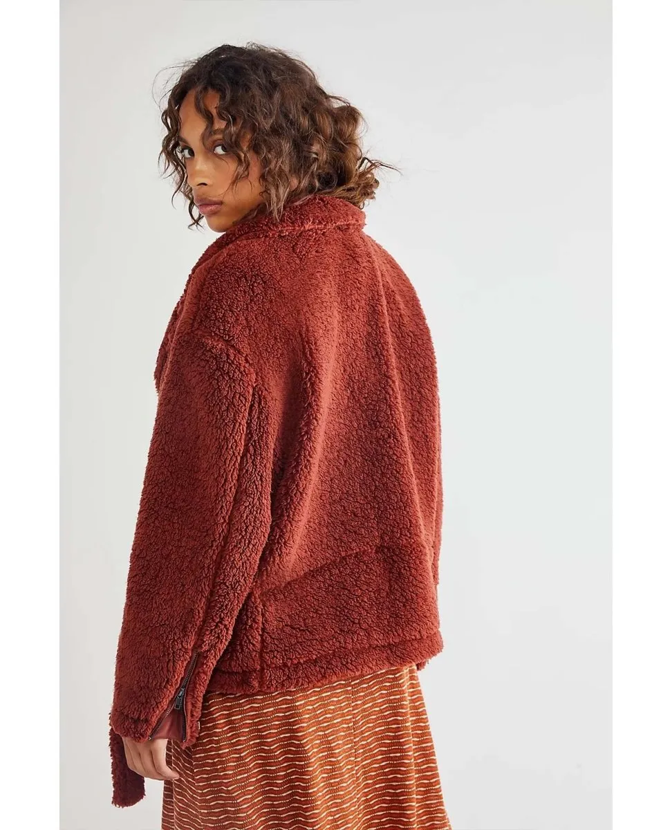 So Cozy Slouchy Moto Spiced Brandy