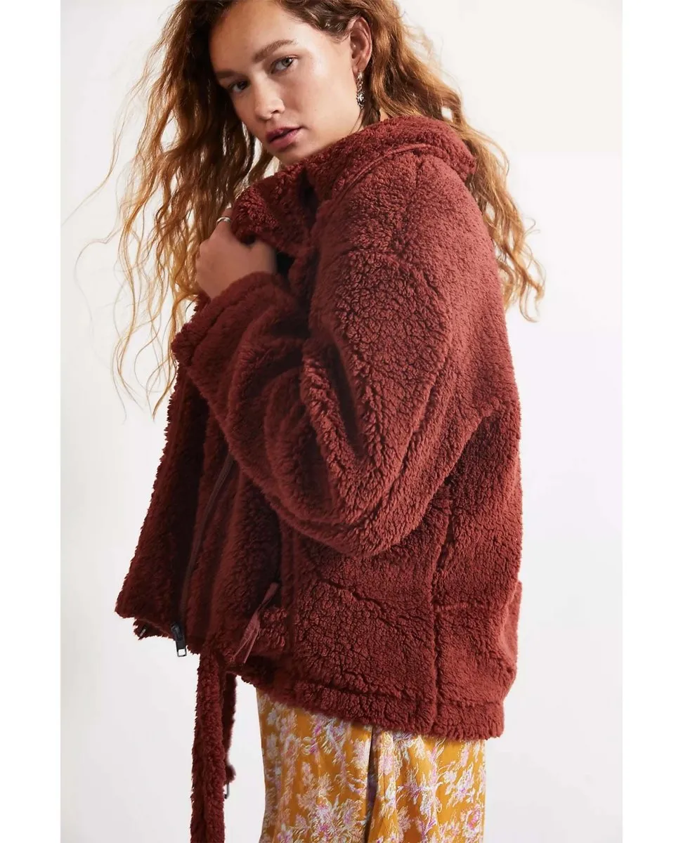 So Cozy Slouchy Moto Spiced Brandy