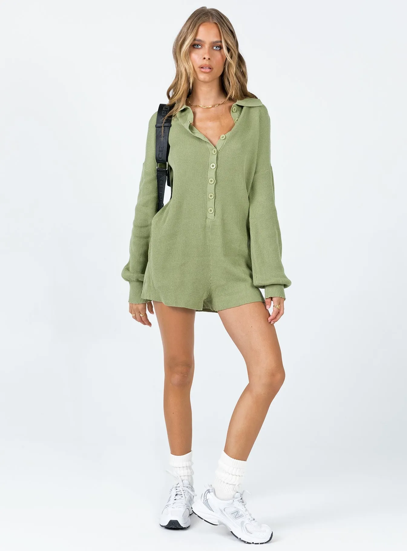 Sofie Playsuit Green