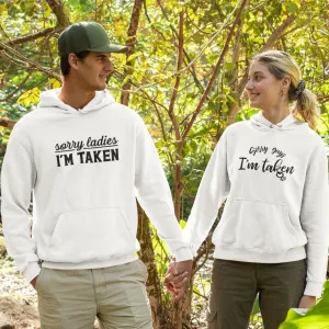 Sorry Ladies/Guys I'm Taken: Hilarious Matching Outfits for Duo, Ideal Bachelorette Gift