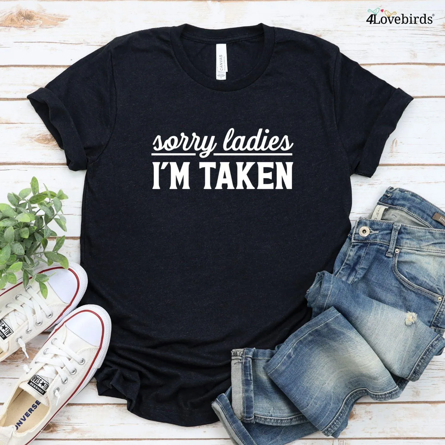 Sorry Ladies/Guys I'm Taken: Hilarious Matching Outfits for Duo, Ideal Bachelorette Gift