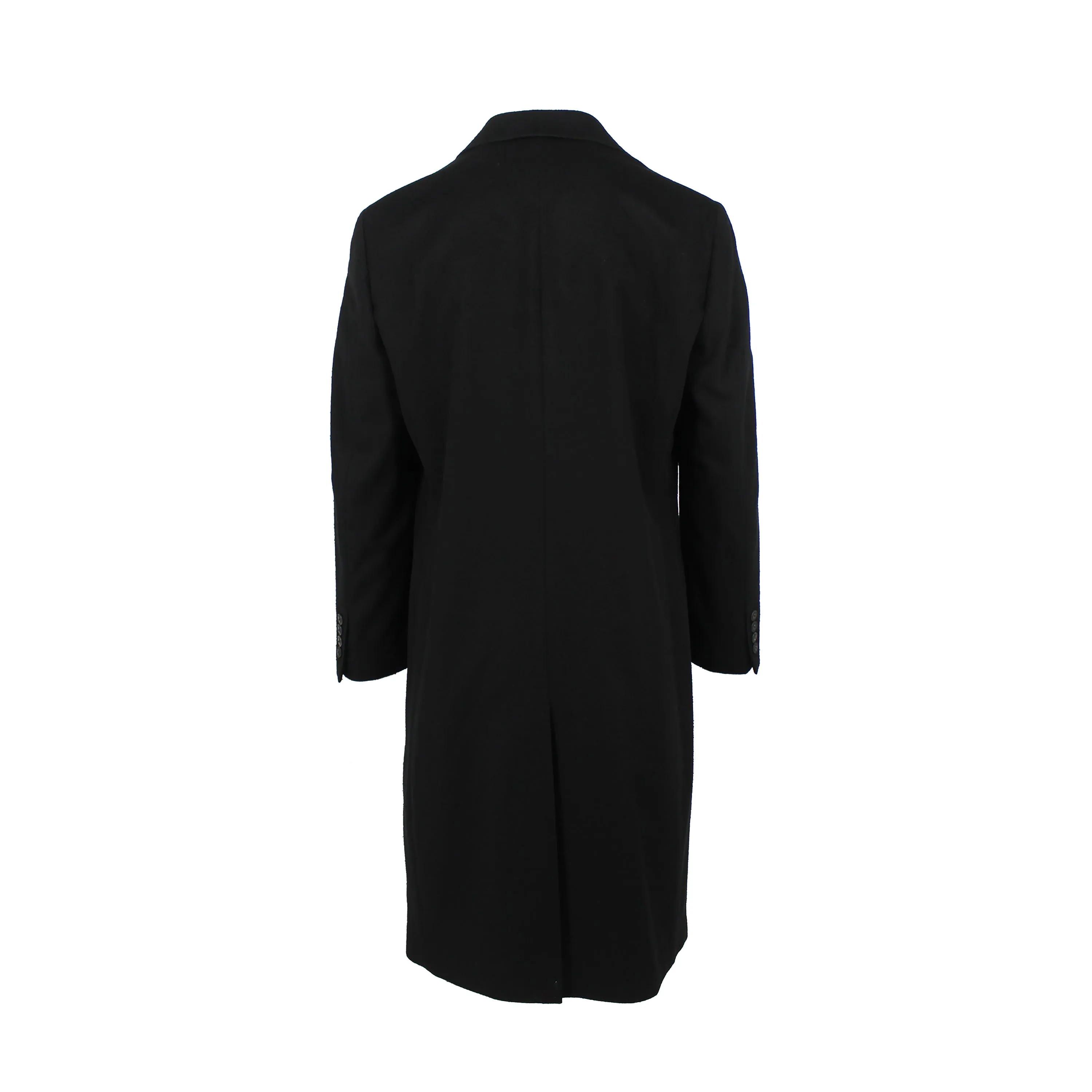 Sullivan Black Cashmere Overcoat