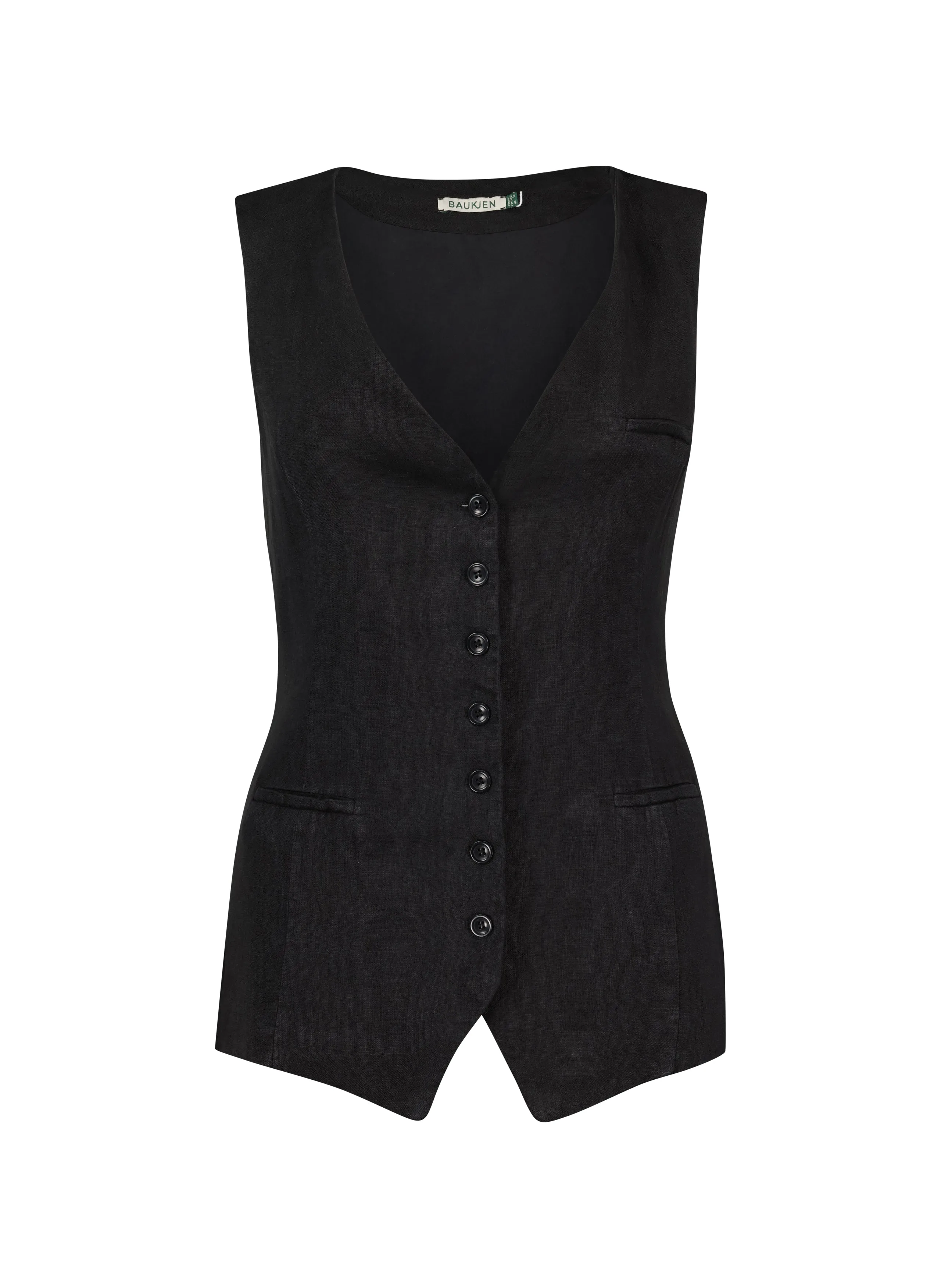 Tallulah Linen Waistcoat