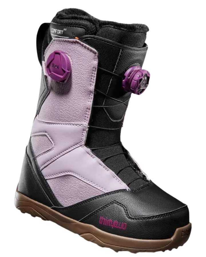 Thirtytwo Stw Double Boa Womens Snowboard Boots - Lavender - 2023