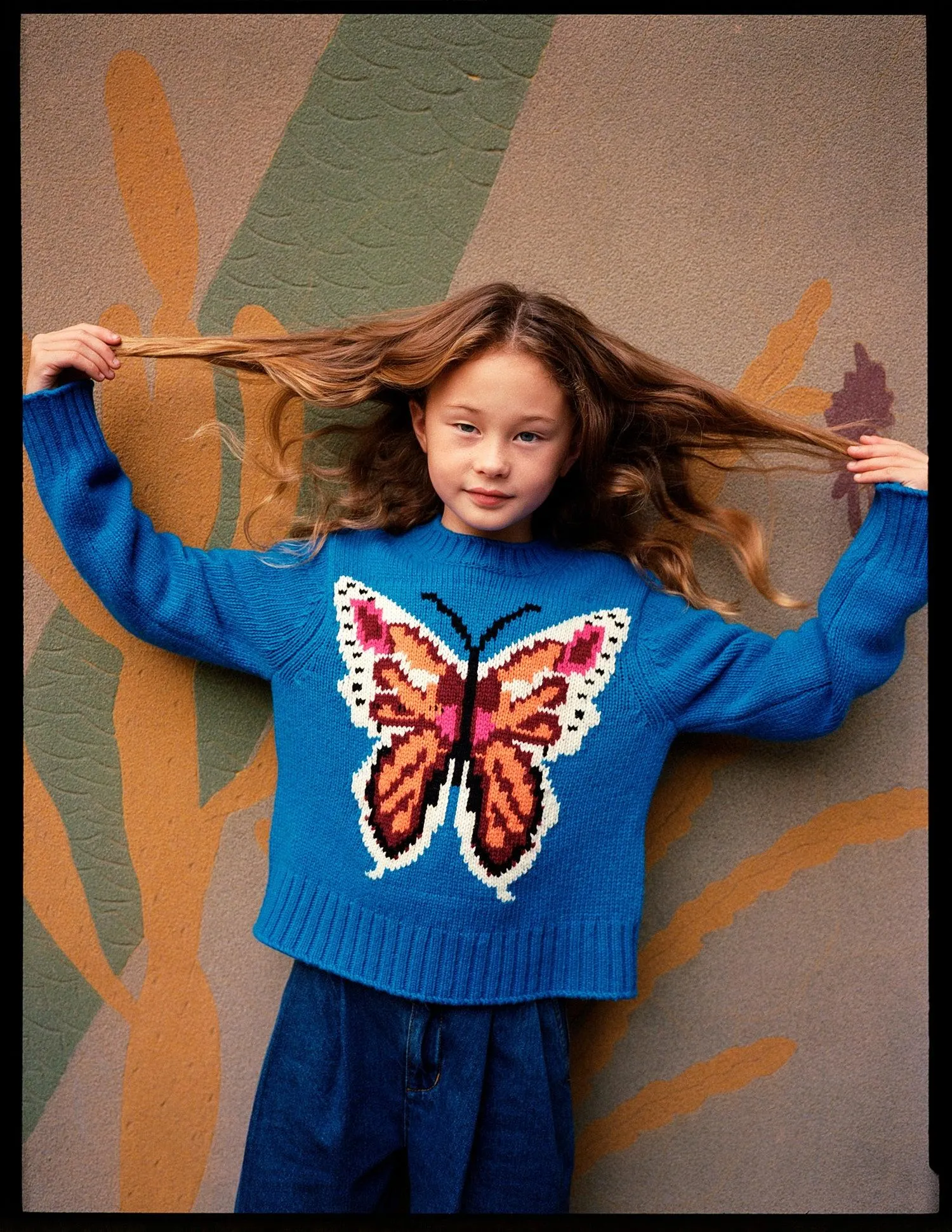 Tween Sweaters | Gulda Butterfly Knit Sweater | Molo