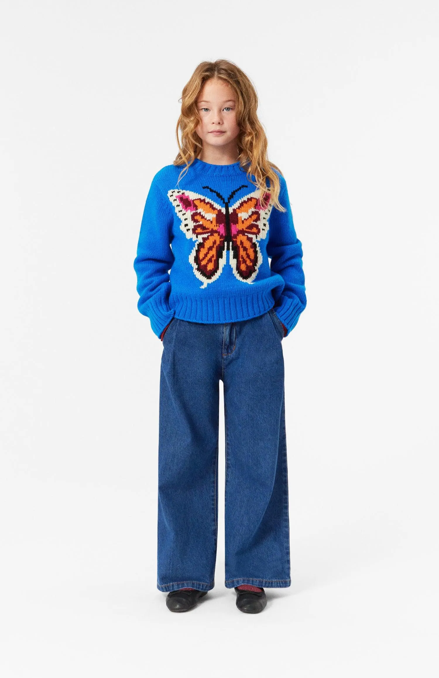 Tween Sweaters | Gulda Butterfly Knit Sweater | Molo