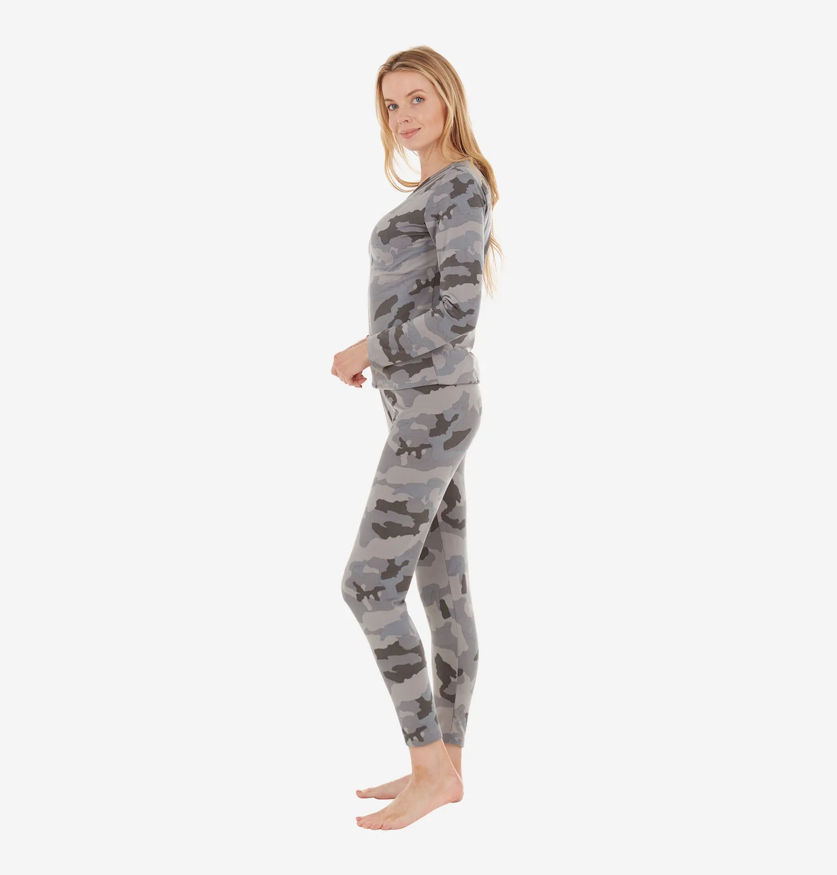 Women's Print Thermal Set