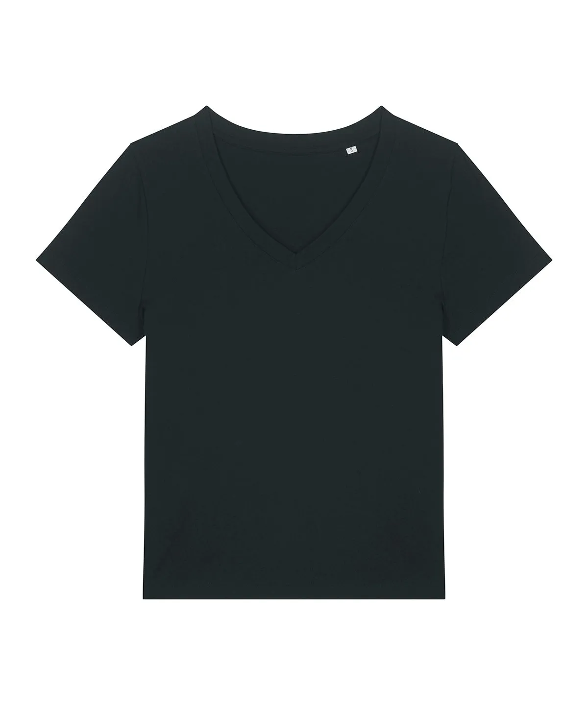 Womens Stella Isla v-neck t-shirt (STTW176) | Black