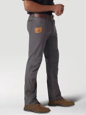 WRANGLER RIGGS WORKWEAR UTILITY WORK PANTS - PINSTRIPE GREY